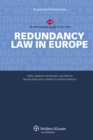 Redundancy Law in Europe - eBook