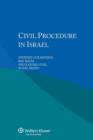 Civil Procedure in Israel - Book