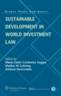 Sustainable Development in World Investment Law - eBook