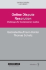 Online Dispute Resolution : Challenges for Contemporary Justice - eBook