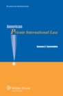 American Private International Law - eBook