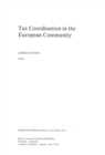 Tax Coordination in the European Community - eBook