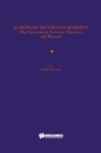 European Securities Markets : The Investment Services Directive and Beyond - eBook
