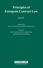 Principles of European Contract Law - Part III - eBook