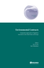 Environmental Contracts : Comparative Approaches to Regulatory Innovation in the United States and Europe - eBook