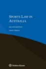 Sports Law in Australia - Book