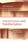 Interpretation and Transformation : Explorations in Art and the Self - Book
