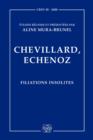 Chevillard, Echenoz : Filiations insolites - Book