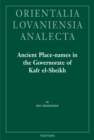 Ancient Place-Names in the Governorate of Kafr el-Sheikh - eBook