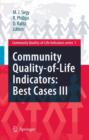 Community Quality-of-Life Indicators: Best Cases III - Book