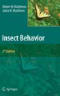 Insect Behavior - Book