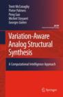 Variation-Aware Analog Structural Synthesis : A Computational Intelligence Approach - Book