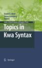 Topics in Kwa Syntax - eBook
