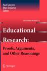 Educational Research: Proofs, Arguments, and Other Reasonings - Book