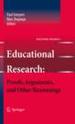 Educational Research: Proofs, Arguments, and Other Reasonings - eBook
