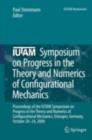 IUTAM Symposium on Progress in the Theory and Numerics of Configurational Mechanics : Proceedings of the IUTAM Symposium held in Erlangen, Germany, October 20-24, 2008 - eBook
