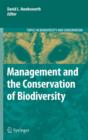 Management and the Conservation of Biodiversity - Book