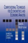 Computational Techniques for Econometrics and Economic Analysis - Book