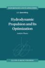 Hydrodynamic Propulsion and Its Optimization : Analytic Theory - Book