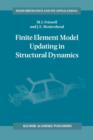 Finite Element Model Updating in Structural Dynamics - Book