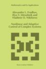 Nonlinear and Adaptive Control of Complex Systems - Book