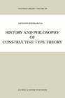 History and Philosophy of Constructive Type Theory - Book
