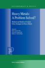 Heavy Metals: A Problem Solved? : Methods and Models to Evaluate Policy Strategies for Heavy Metals - Book