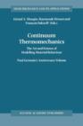 Continuum Thermomechanics : The Art and Science of Modelling Material Behaviour - Book