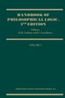 Handbook of Philosophical Logic - Book