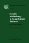Systems Methodology in Social Science Research : Recent Developments - Book