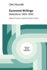 Economic Writings : Selections 1904-1945 - Book