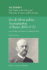 David Hilbert and the Axiomatization of Physics (1898-1918) : From Grundlagen der Geometrie to Grundlagen der Physik - Book
