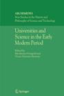 Universities and Science in the Early Modern Period - Book