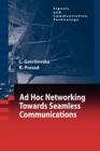 Ad-Hoc Networking Towards Seamless Communications - Book