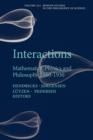 Interactions : Mathematics, Physics and Philosophy, 1860-1930 - Book