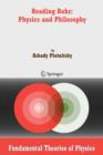 Reading Bohr: Physics and Philosophy - Book