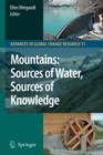 Mountains: Sources of Water, Sources of Knowledge - Book