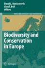 Biodiversity and Conservation in Europe - Book
