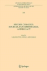 Studies on Locke: Sources, Contemporaries, and Legacy : In Honour of G.A.J. Rogers - Book