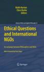 Ethical Questions and International NGOs : An exchange between Philosophers and NGOs - eBook