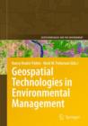 Geospatial Technologies in Environmental Management - Book