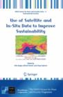 Use of Satellite and In-Situ Data to Improve Sustainability - Book