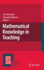 Mathematical Knowledge in Teaching - Book