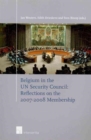 Belgium in the UN Security Council : Reflections on the 2007-2008 Membership - Book