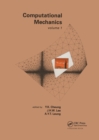 Computational Mechanics Volume 1 - Book
