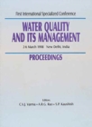 Water Quality and Its Management - Book