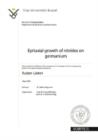 Epitaxial Growth of Nitrides on Germanium - Book