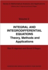 Integral and Integrodifferential Equations - Book