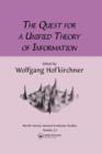 Quest For A Unified Theory - Book