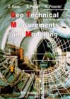 Geotechnical Measurements and Modelling : Proceedings of the 8th International Symposium, Karlsruhe, Germany, 23-26 September, 2003 - Book
